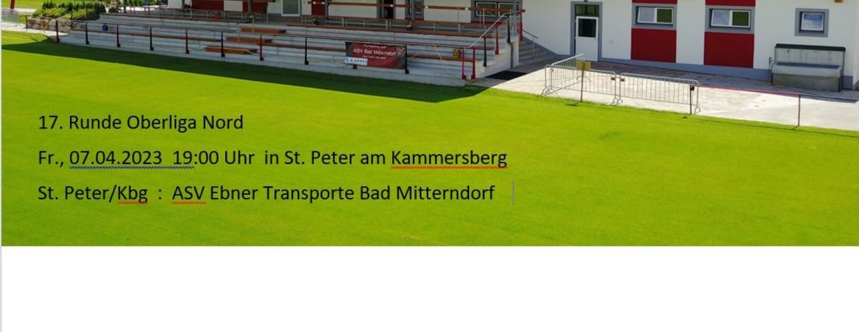 17. Runde Oberliga Nord