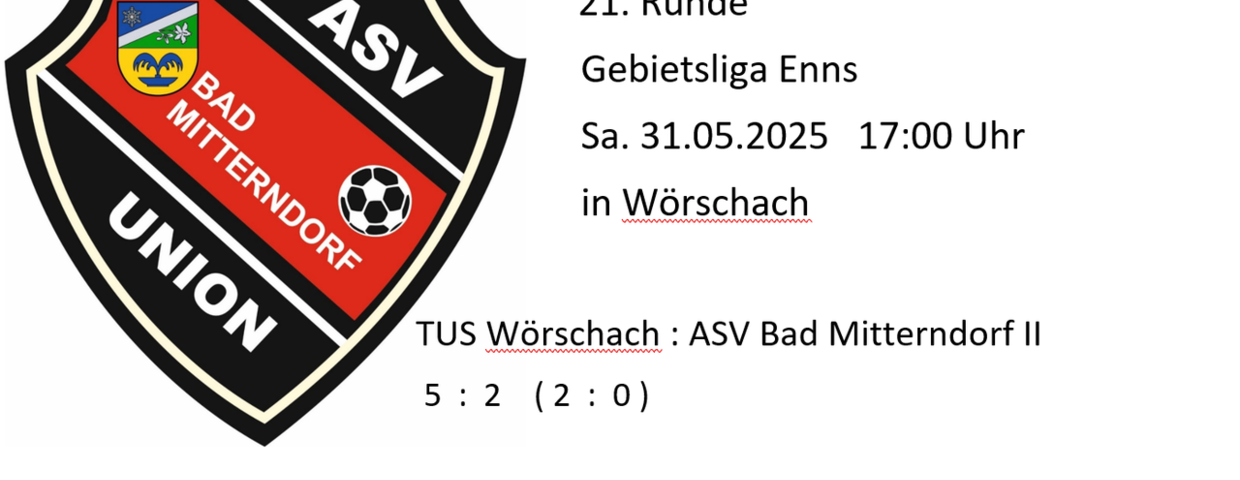 21. Runde Gebietsliga Enns